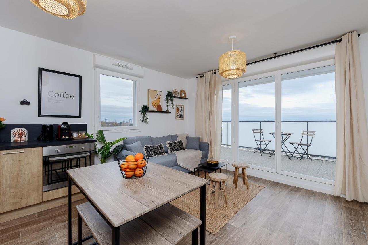 Le Panorama - Chaleureux Et Cosy - Proche Bordeaux Apartment ลอร์มองต์ ภายนอก รูปภาพ